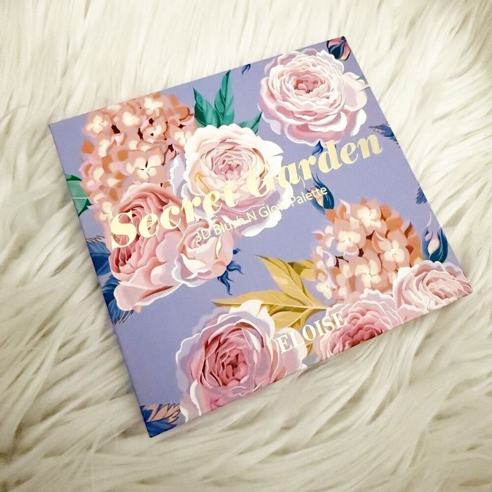 ELOISE BEAUTY | Secret Garden 3D Blush N Glow Palette 4 Color | NEW!
